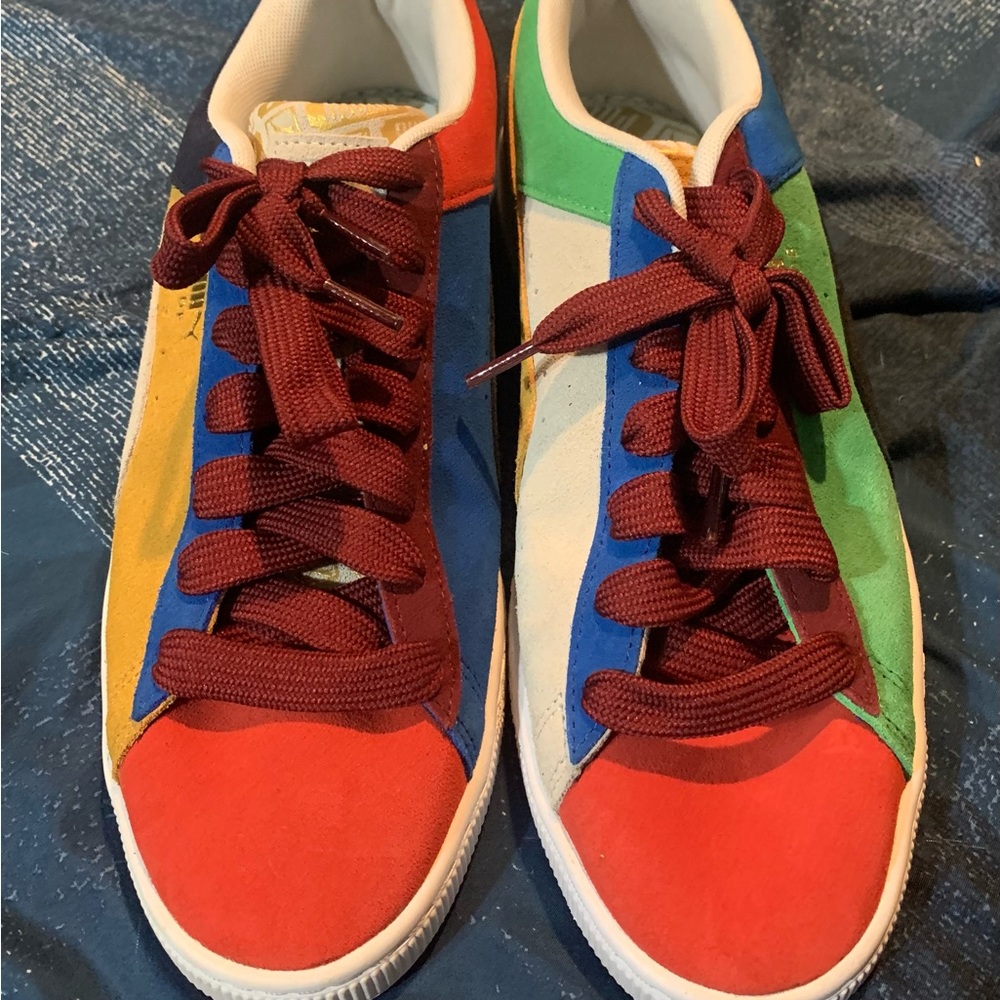 Puma suede classix multi color
